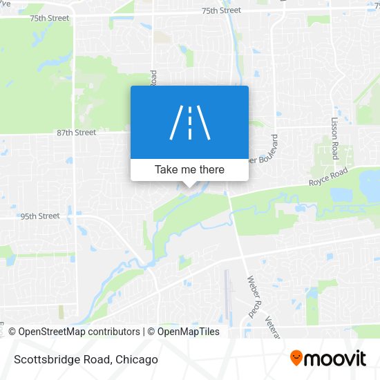 Mapa de Scottsbridge Road