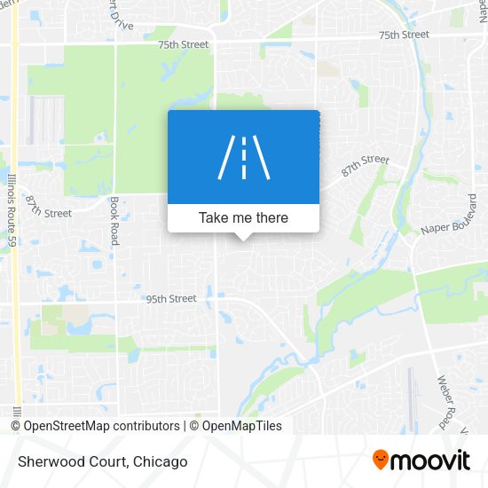 Mapa de Sherwood Court