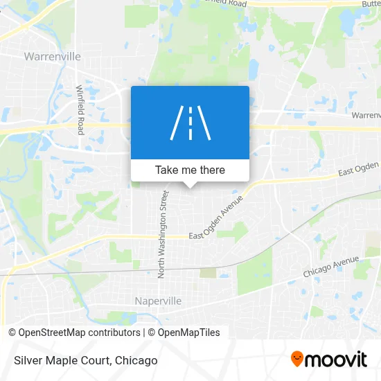 Silver Maple Court map