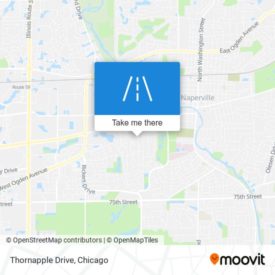 Thornapple Drive map