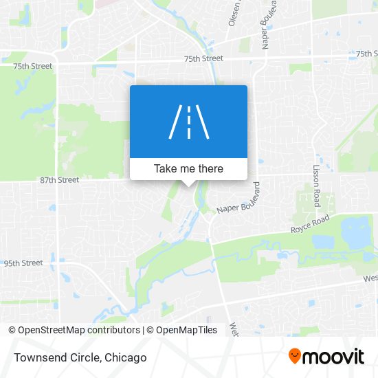 Mapa de Townsend Circle