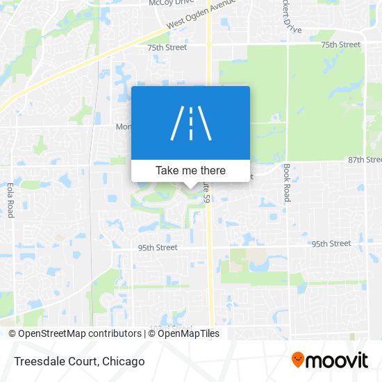 Treesdale Court map