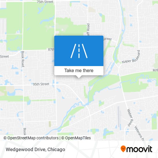 Wedgewood Drive map