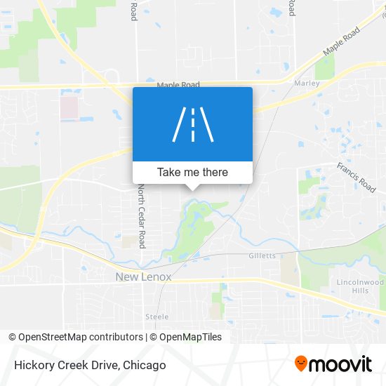 Hickory Creek Drive map