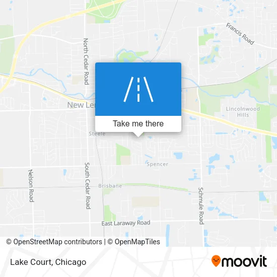 Mapa de Lake Court