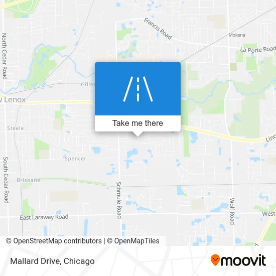 Mallard Drive map