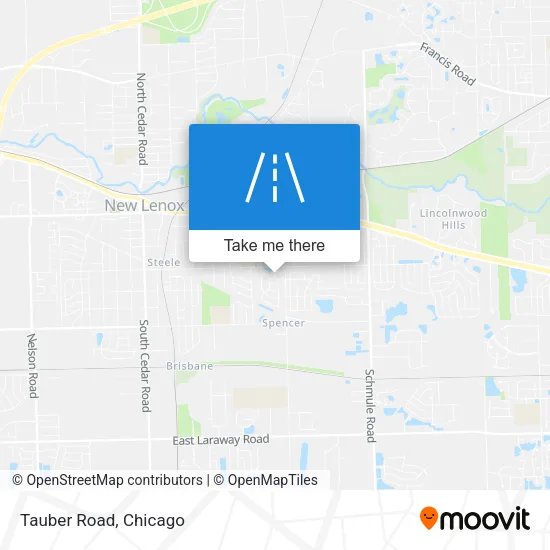 Mapa de Tauber Road