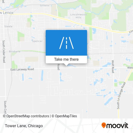 Mapa de Tower Lane