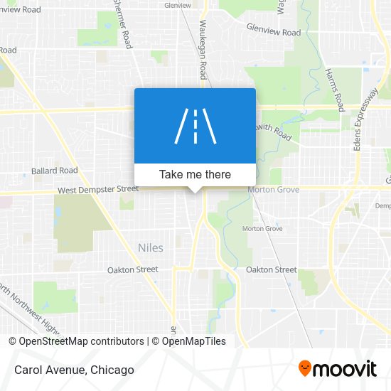 Mapa de Carol Avenue