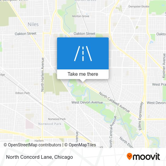 Mapa de North Concord Lane