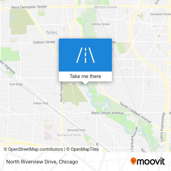 Mapa de North Riverview Drive