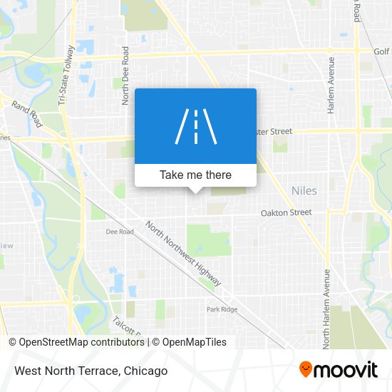 Mapa de West North Terrace