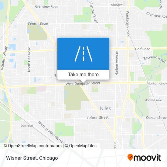 Mapa de Wisner Street