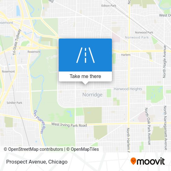 Mapa de Prospect Avenue