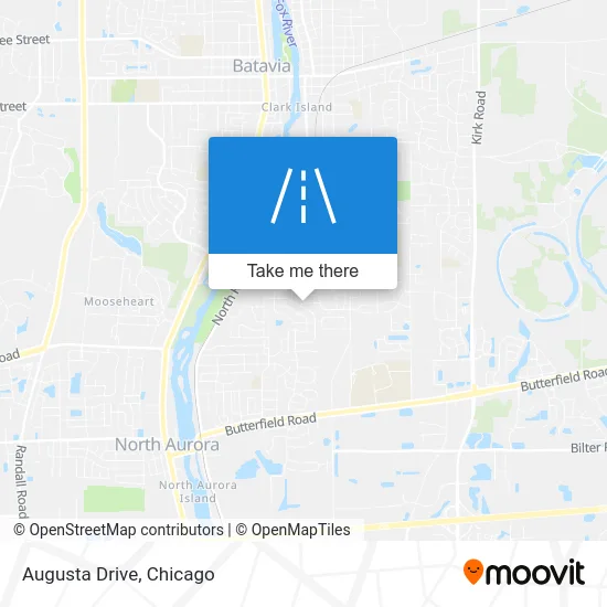 Augusta Drive map