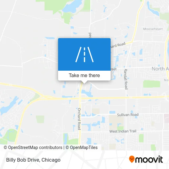 Billy Bob Drive map