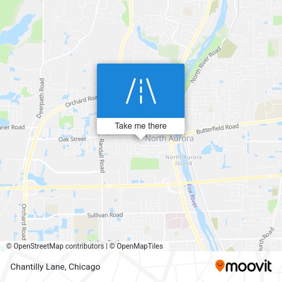 Mapa de Chantilly Lane
