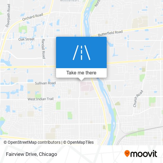 Mapa de Fairview Drive