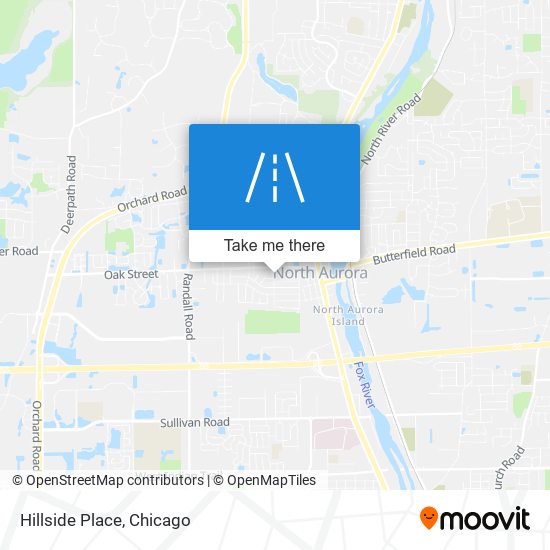 Hillside Place map