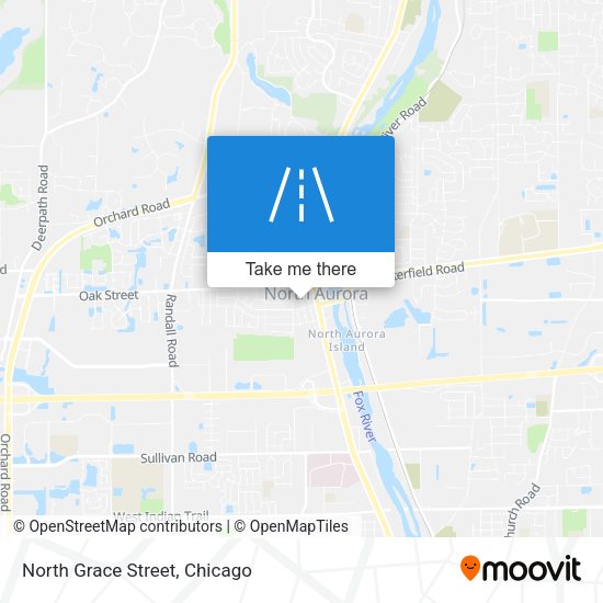 Mapa de North Grace Street