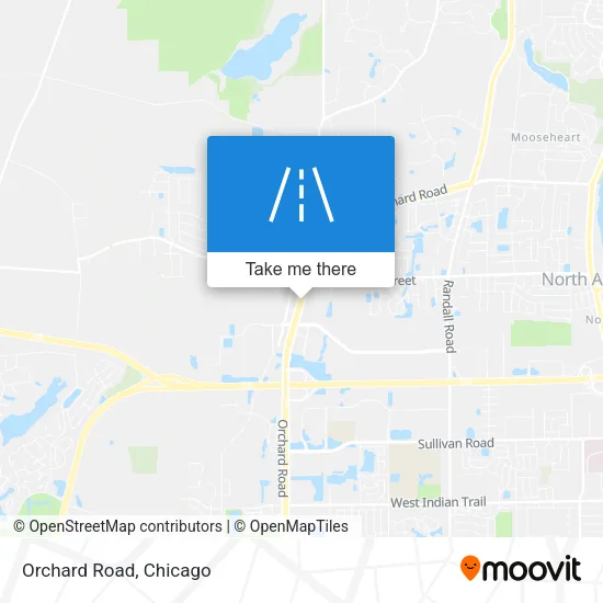 Orchard Road map
