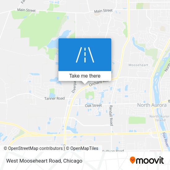 Mapa de West Mooseheart Road