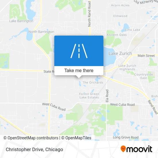 Christopher Drive map