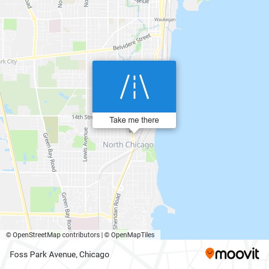 Foss Park Avenue map