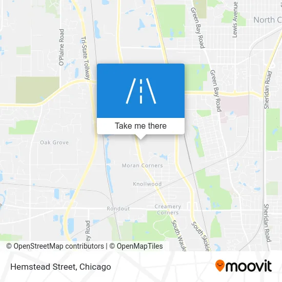 Hemstead Street map