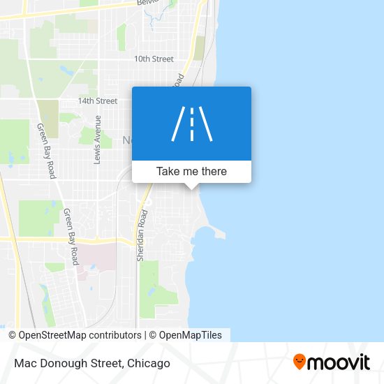 Mac Donough Street map