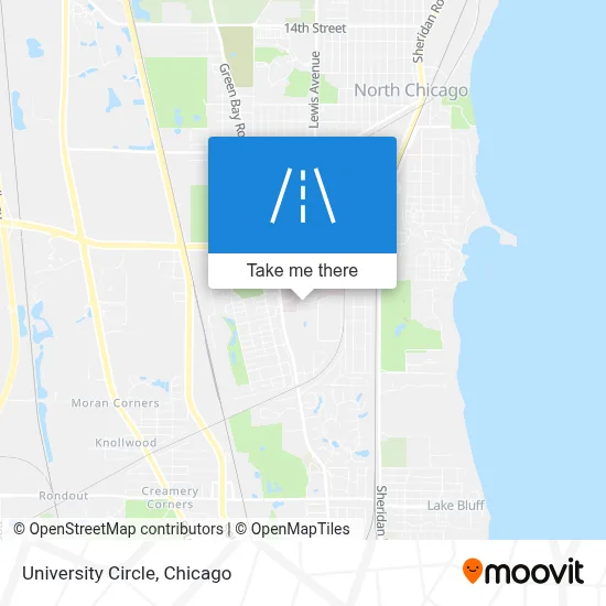 University Circle map