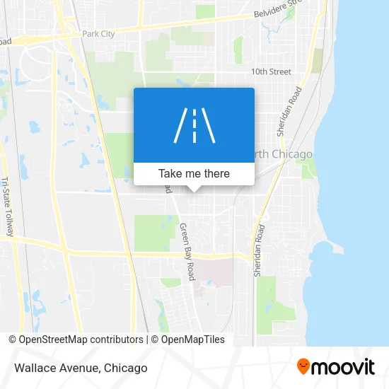 Wallace Avenue map