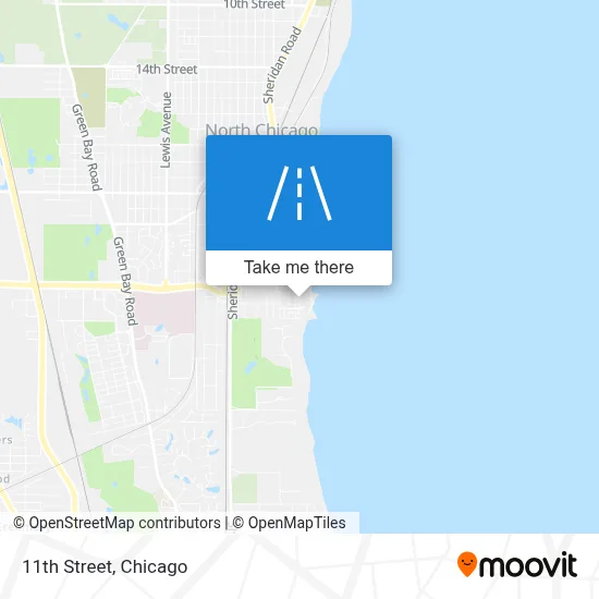 11th Street map