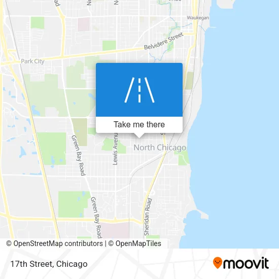17th Street map