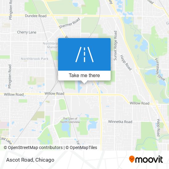 Ascot Road map