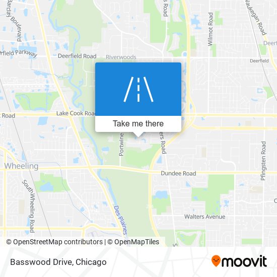 Basswood Drive map