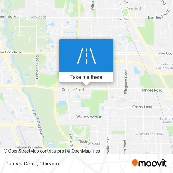 Carlyle Court map