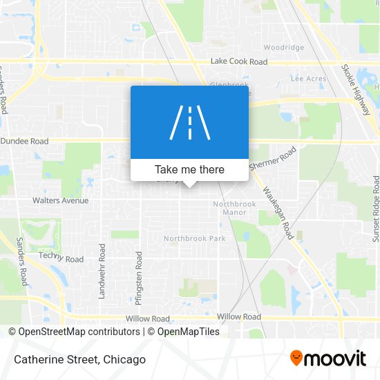Mapa de Catherine Street