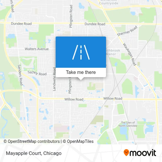 Mayapple Court map