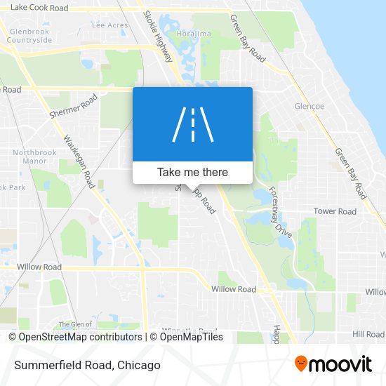 Mapa de Summerfield Road