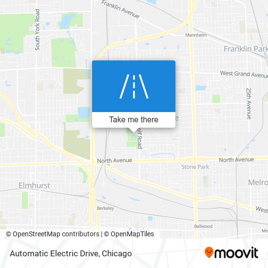 Automatic Electric Drive map