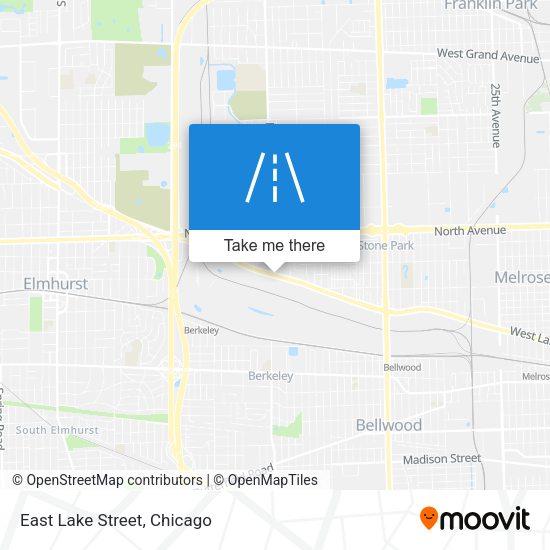 Mapa de East Lake Street