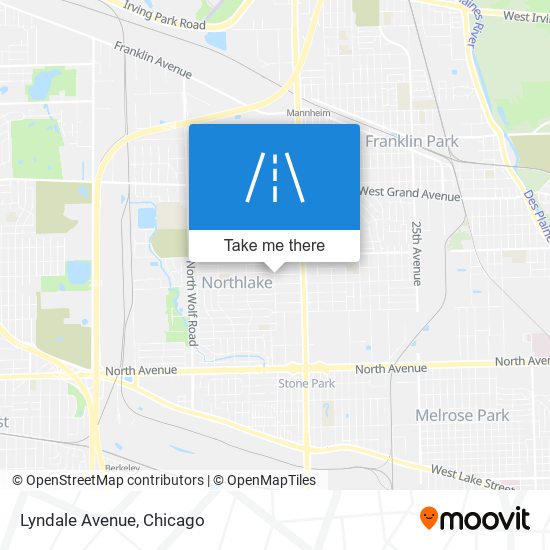 Lyndale Avenue map