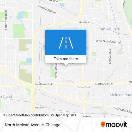 Mapa de North Mclean Avenue
