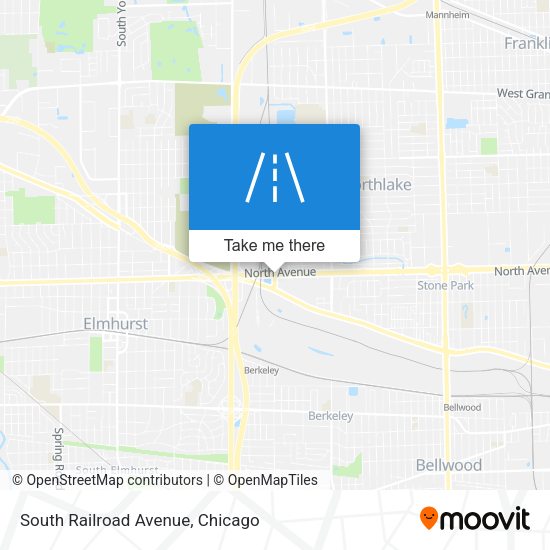 Mapa de South Railroad Avenue