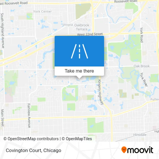 Covington Court map