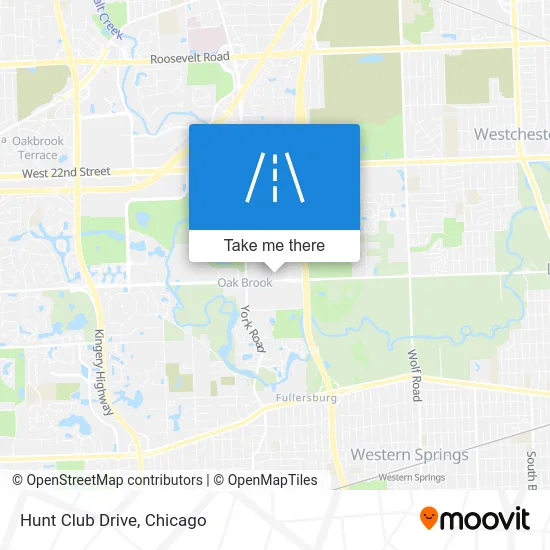 Hunt Club Drive map