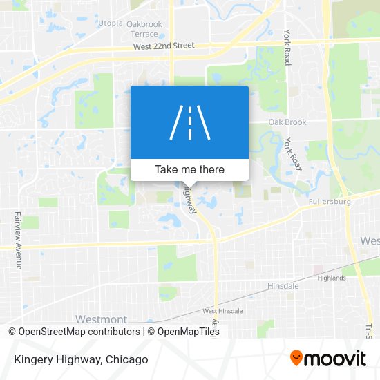 Kingery Highway map