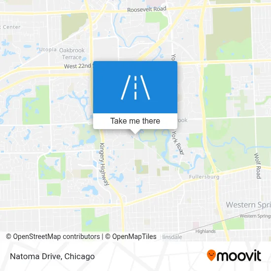 Natoma Drive map