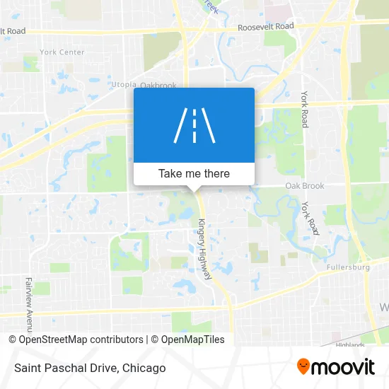 Saint Paschal Drive map